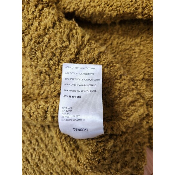 Free People Finders Keepers Cozy Boucle Sweater Womens XS Moss Green Goblincore - Picture 10 of 10